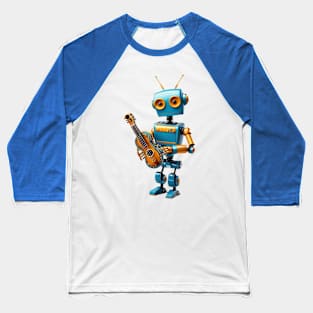 Musician robot Baseball T-Shirt